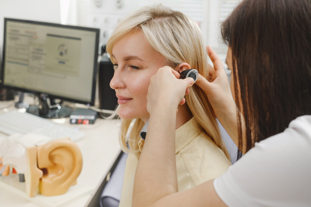 women checkup