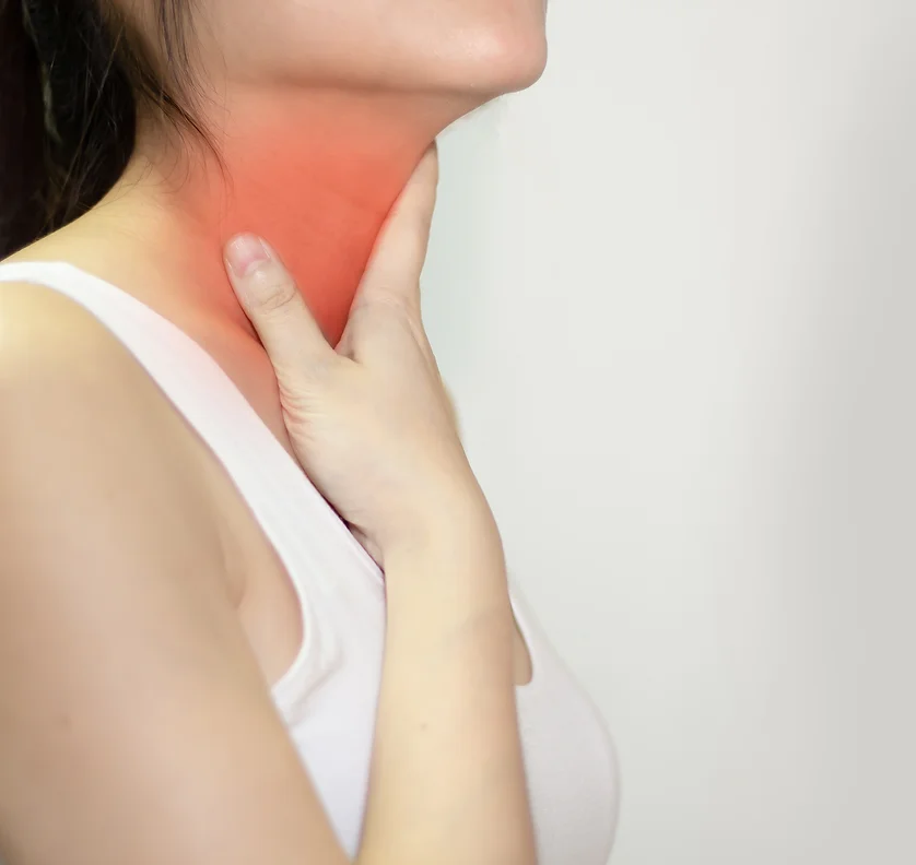 throat