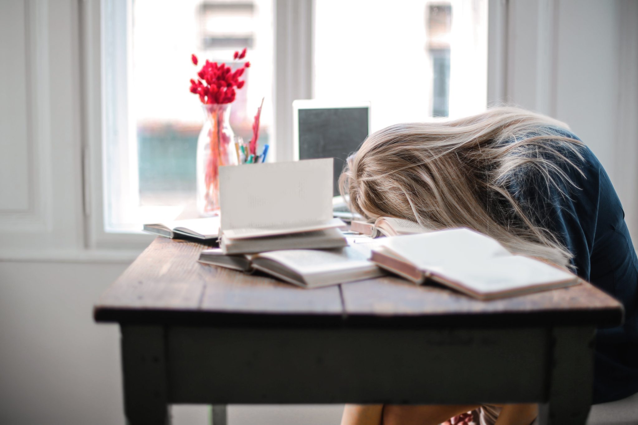 tired women
